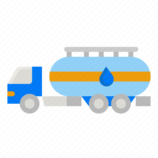 Fuel, truck, heavy, vehicle, oil icon - Download on Iconfinder