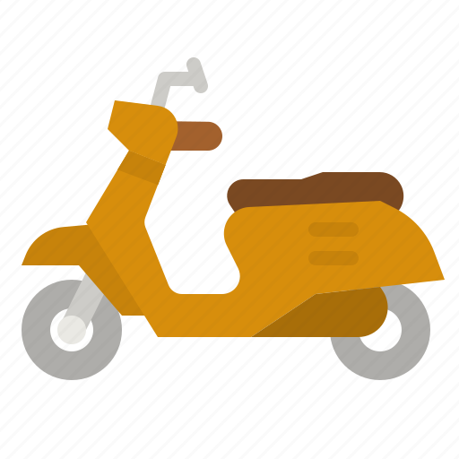 Scooter, delivery, food, motorcycle, bike icon - Download on Iconfinder