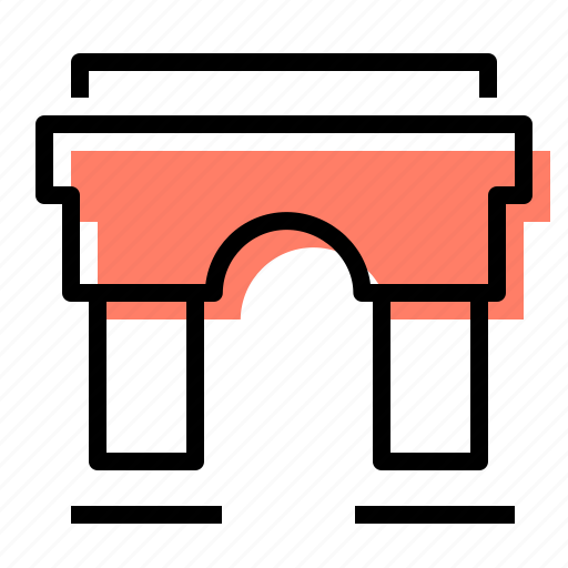 Architecture, showplace, historical site, arch icon - Download on Iconfinder