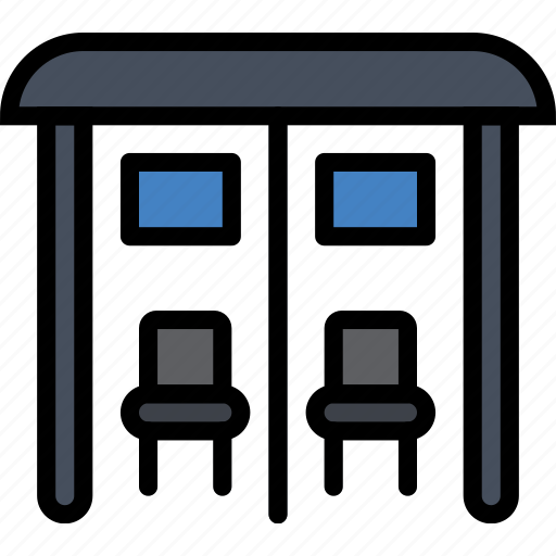 Building, bus, city, cityscape, station icon - Download on Iconfinder