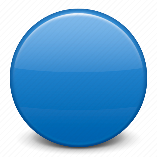 Blue circle, flag icon - Download on Iconfinder