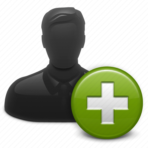 New, add, plus, user, profile, male, man icon - Download on Iconfinder