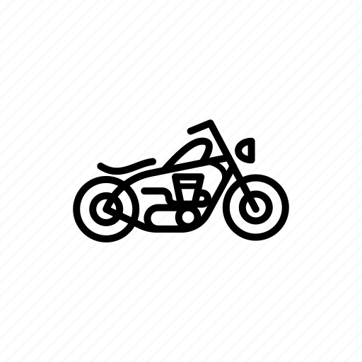 Motorcycle, bike, chopper icon - Download on Iconfinder