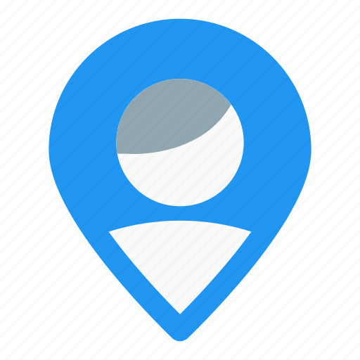 Single, man, user, nearby, pin icon - Download on Iconfinder