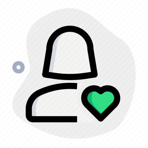 Single, woman, user, love icon - Download on Iconfinder