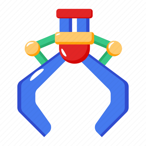 Claw machine, claw game, robotic claw, arcade claw, mechanical grabber icon - Download on Iconfinder