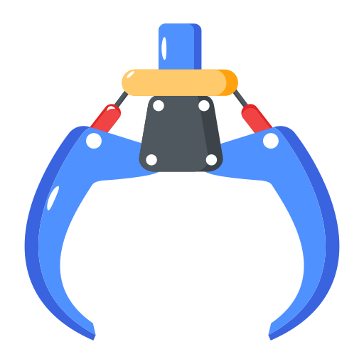 Metallurgy hook, claw machine, robotic claw, toy claw, mechanical grabber icon - Download on Iconfinder