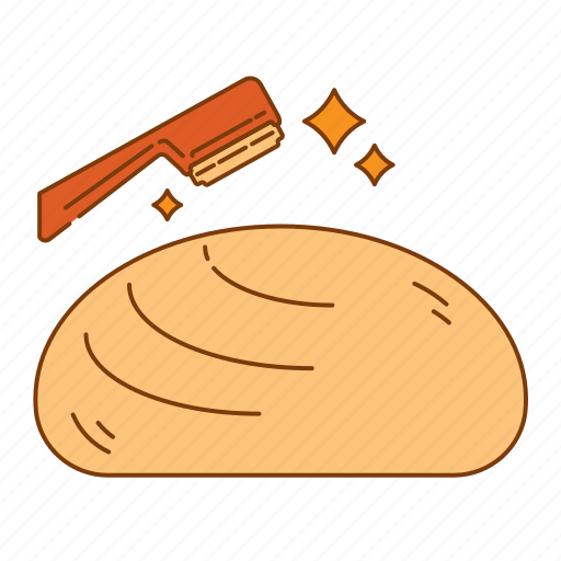 Bread, dough, scoring, sour icon - Download on Iconfinder