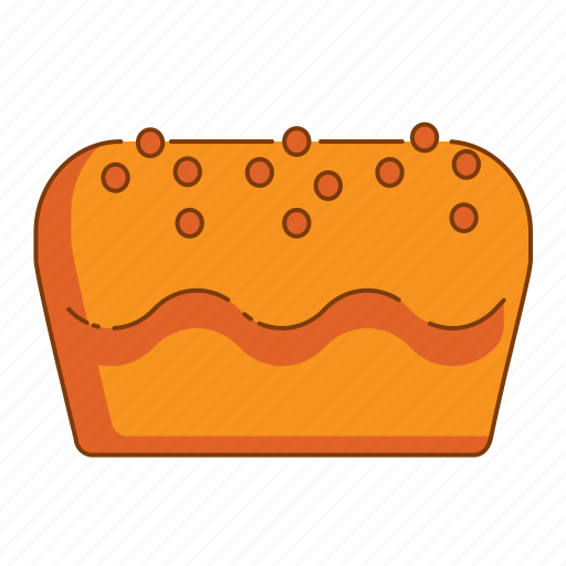 Loaf, bread, flaxseed, bakery, grians, pastry icon - Download on Iconfinder