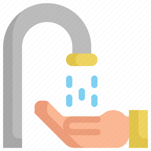 Clean, cleaning, faucet, hand, pipe, wash icon - Download on Iconfinder