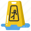 caution, cleaning, floor, sign, slippery, wet 