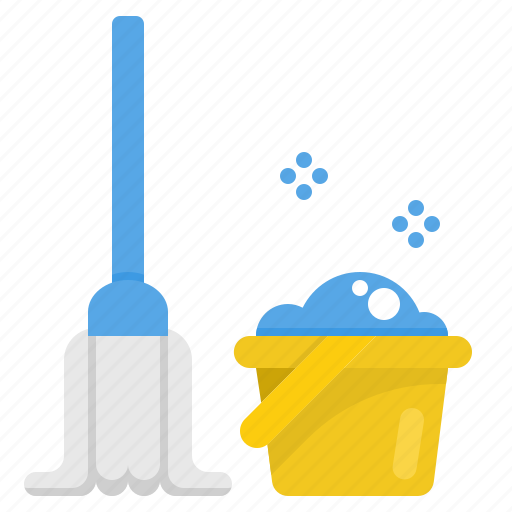 Bucket, clean, cleaning, floor, housekeeping, mop, spin icon - Download on Iconfinder