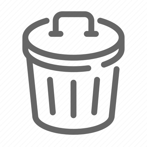 Bin, can, delete, garbage, trash, waste icon - Download on Iconfinder
