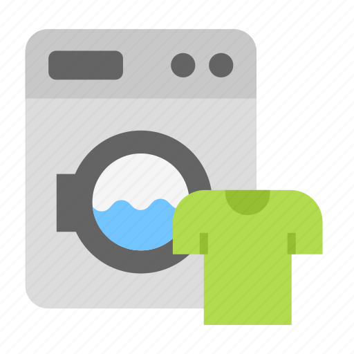 Clothes, electronic, house work, laundry, wash, washing machine, cleaning icon - Download on Iconfinder