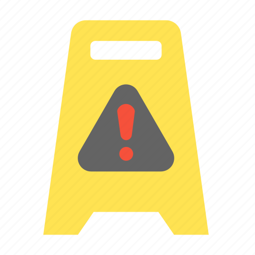 Alert, caution, cleaning, danger, warning, sign, wet icon - Download on Iconfinder