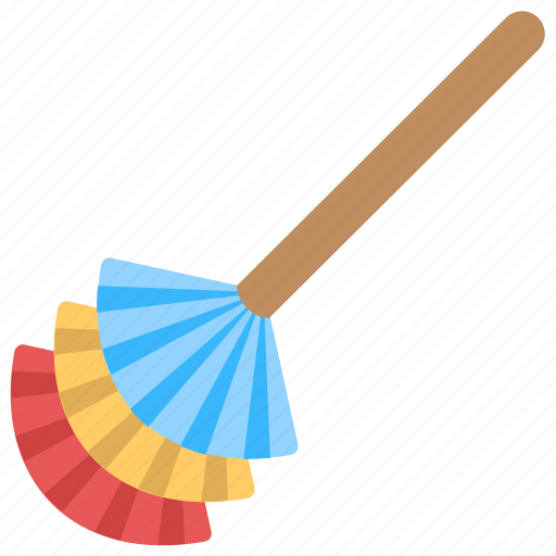 Broom, domestic cleaning, dusting broom, furniture dusting, home cleaning icon - Download on Iconfinder