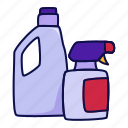 spray, detergent, clean, bleach, bottle, hygiene
