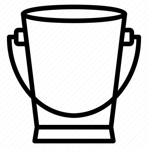 Bucket, cleaned, cleaning, equipment icon - Download on Iconfinder