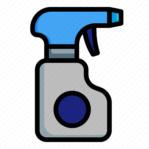 Spray, clean, hygiene, cleaning, housework, household, disinfect icon - Download on Iconfinder