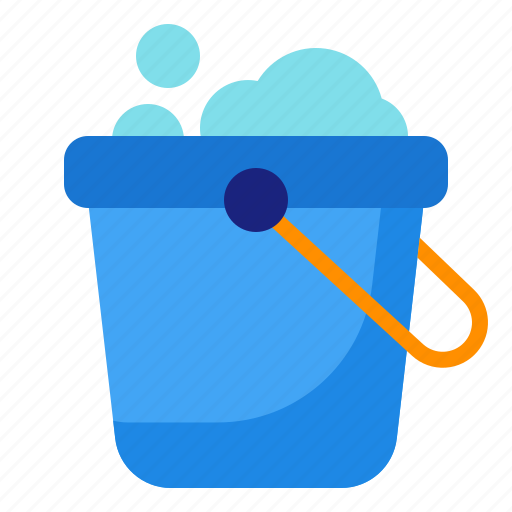 Bucket, clean, hygiene, cleaning, housework, household, disinfect icon - Download on Iconfinder