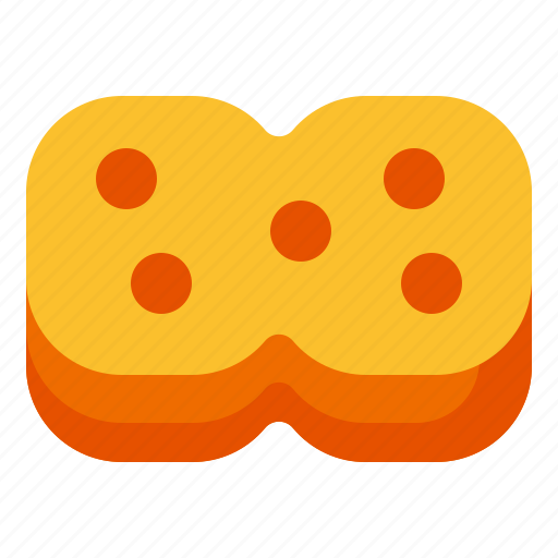 Sponge, clean, hygiene, cleaning, housework, household, disinfect icon - Download on Iconfinder