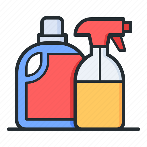 Cleaner, housekeeping, sprinkler, cleaning icon - Download on Iconfinder