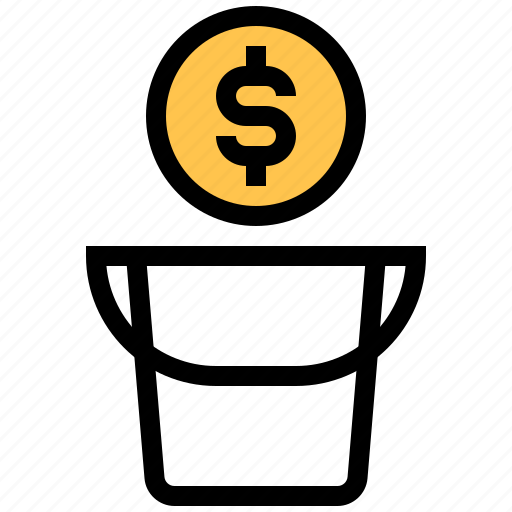 Affordable, pricing, bucket, cheap, pail icon - Download on Iconfinder