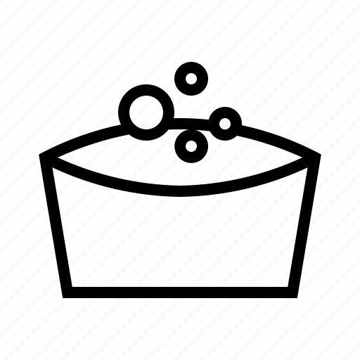Basin, bubbles, cleaning, soap, wash icon - Download on Iconfinder