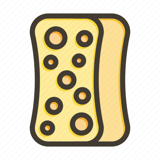 Sponge, cleaning, clean, wash, washing icon - Download on Iconfinder