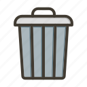 trash can, trash, garbage, bin, dustbin