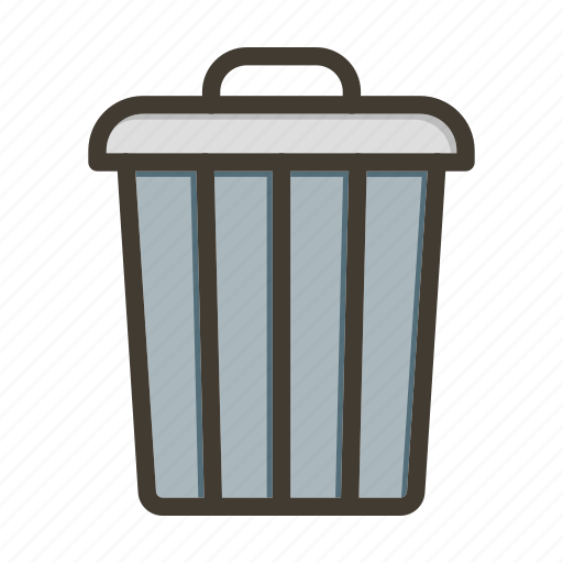 Trash can, trash, garbage, bin, dustbin icon - Download on Iconfinder