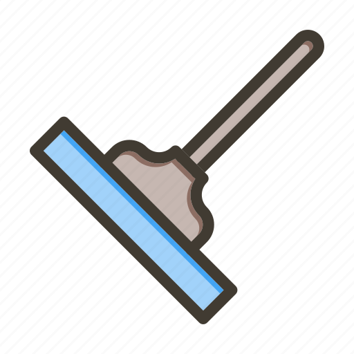 Squeegee, cleaning, cleaning brush, soap, washing icon - Download on Iconfinder
