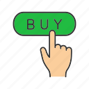 buy, click, finger, internet, online, order, shopping