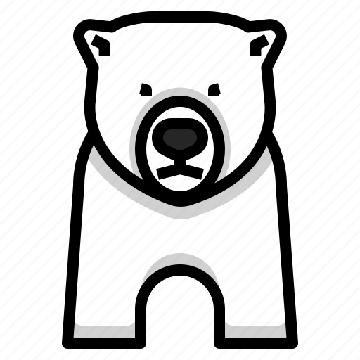 Animal, animals, arctic, bear, icepole, polar icon - Download on Iconfinder