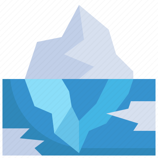 Glacier, glaciers, melting, iceberg, polar icon - Download on Iconfinder