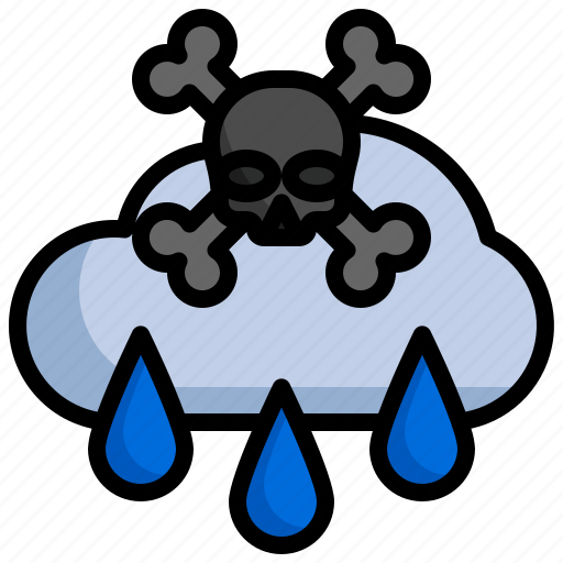Acid, rain, ecology, environment, raining, rainy icon - Download on Iconfinder