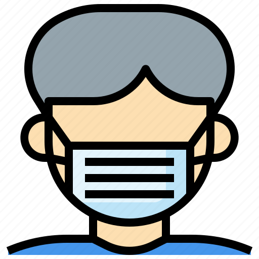 Covid, disease, healthcare, mask, medical, protective icon - Download on Iconfinder