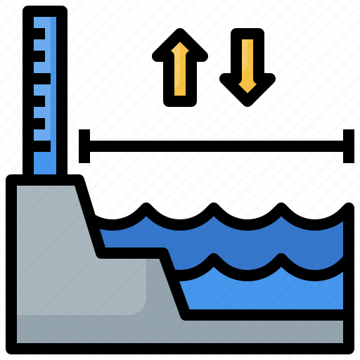 Change, climate, global, level, sea, warming icon - Download on Iconfinder