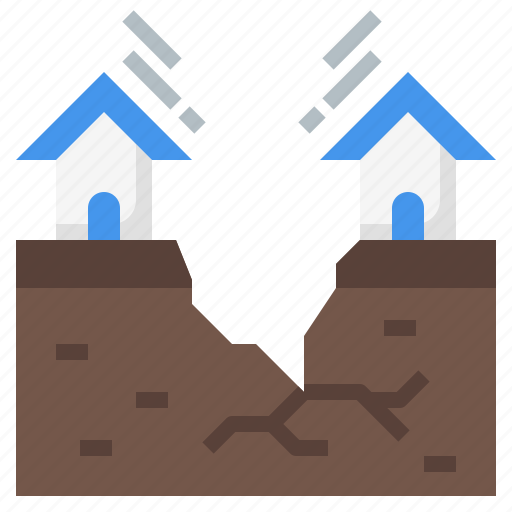 Buildings, earthquake, ecology, environment, nature, shake icon - Download on Iconfinder
