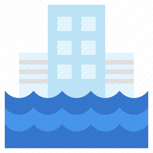 Disaster, ecology, flood, rain, water icon - Download on Iconfinder