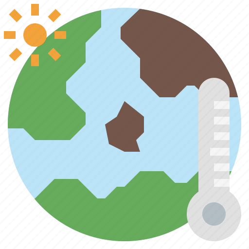 Global, heat, hot, temperature, warming, wave icon - Download on Iconfinder