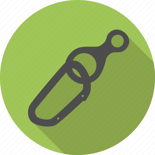 Carabin, carabiner, climb, climbing, descender, equipment, pair icon - Download on Iconfinder