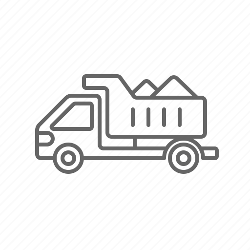 Construction, garbage, truck icon - Download on Iconfinder