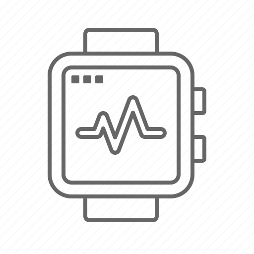 Cardiogram, gadget, healthcare, wearable icon - Download on Iconfinder