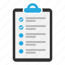 checklist, clipboard, document, content, task, text, tick