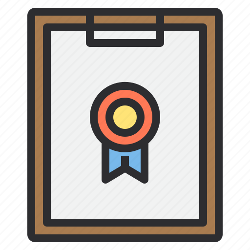 Business, clipboard, paper, trophy icon - Download on Iconfinder