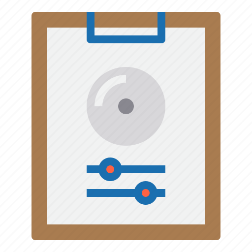 Business, cd, clipboard, paper, player icon - Download on Iconfinder