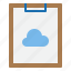 business, clipboard, cloud, paper 