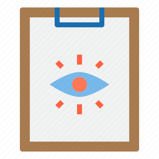 Business, clipboard, contact, eye, paper icon - Download on Iconfinder