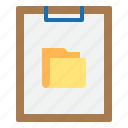 business, clipboard, document, paper, folder